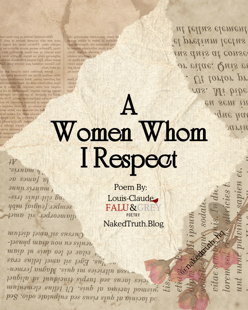 Artist Spotlight- Louis-Claude: A Woman Whom I&nbsp;Respect&nbsp;